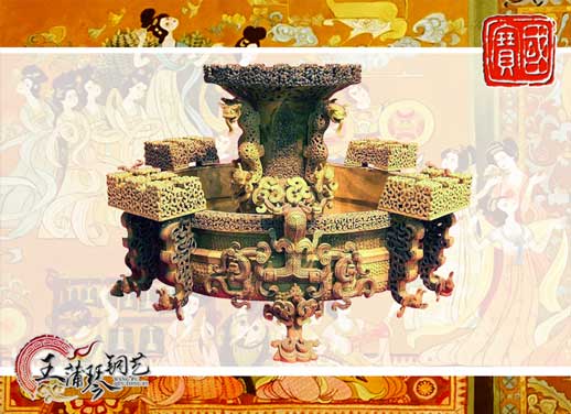 銅尊盤，曾侯乙尊盤，國(guó)寶級(jí)文物之一